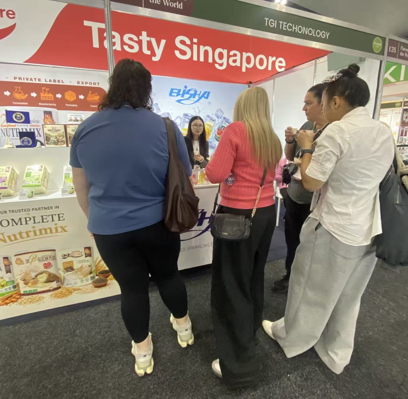 Customers who are trying out Elisha flavored soda.jpg